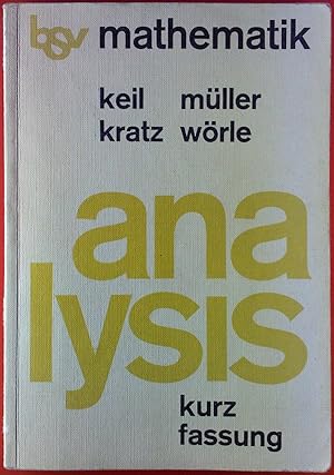 Seller image for Analysis. Kurzfassung. Ein Lehr- und Arbeitsbuch. for sale by biblion2