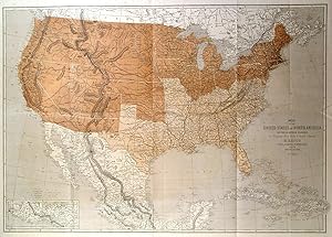 'MAP OF THE UNITED STATES OF NORTH AMERICA, UPPER & LOWER CANADA, NEW BRUNSWICK, NOVA SCOTIA & BR...