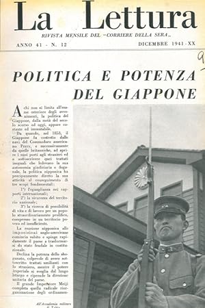 Politica e potenza del Giappone.