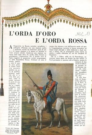 L'orda d'oro e l'orda rossa.