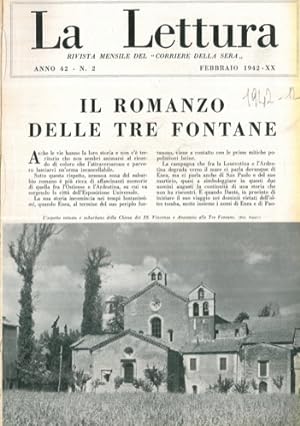 Il romanzo delle Tre Fontane.