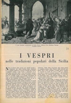 I Vespri nelle tradizioni popolari della Sicilia.