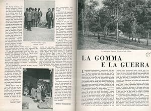 Bild des Verkufers fr La gomma e la guerra. zum Verkauf von Libreria Piani