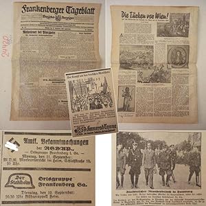 Frankenberger Tageblatt, Bezirks-Anzeiger. 92. Jahrgang, Nrn.212 - 213 (11. und 12. September 1933)