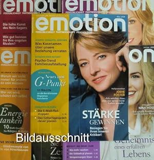 12 Magazine: Emotion Persönlichkeit Partnerschaft Psychologie Jahrgang 2008 Januar, Februar, März...