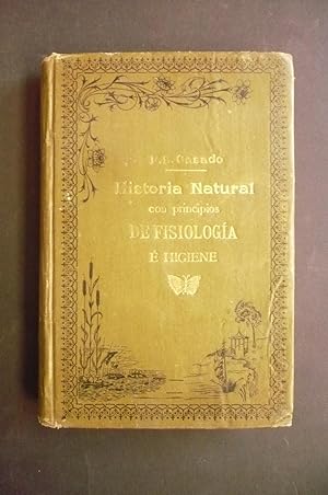 Seller image for HISTORIA NATURAL CON PRINCIPIOS DE FISIOLOGA  HIGIENE. for sale by Auca Llibres Antics / Yara Prez Jorques