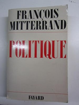 Bild des Verkufers fr POLITIQUE. zum Verkauf von Librera J. Cintas