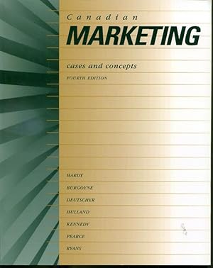 Imagen del vendedor de Canadian Marketing - Cases and Concepts - Fourth Edition a la venta por Librairie Le Nord