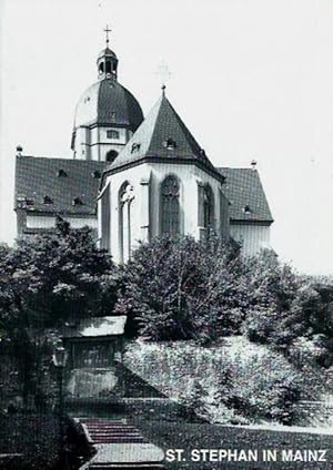 Bild des Verkufers fr St. Stephan in Mainz. zum Verkauf von Leserstrahl  (Preise inkl. MwSt.)