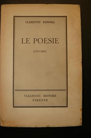 Le poesie (1913-1947).