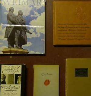 Weimar und Johann Wolfgang von Goethe - Kleine Kunstbuch - Sammlung (5 Bücher) über Weimar und Jo...