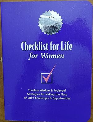 Image du vendeur pour Checklist for Life for Women mis en vente par Faith In Print