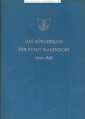 Das Bürgerbuch der Stadt Warendorf 1542-1848.