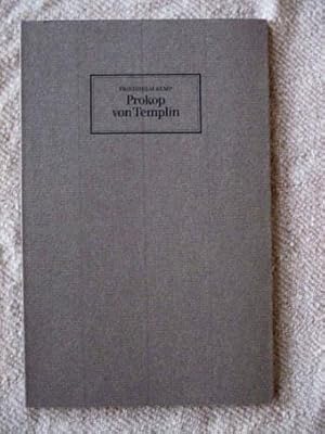 Prokop von Templin, Ein Süddeutscher Barockprediger. Festvortrag zur 87. Jahresversammlung der Ge...