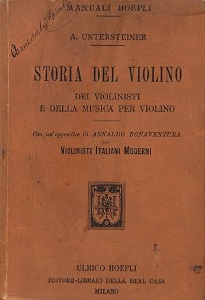 Storia del Violino dei violinisti e della musica per violino
