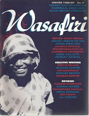 Seller image for Wasafiri Winter 1988/89 No 9 for sale by Black Rock Books