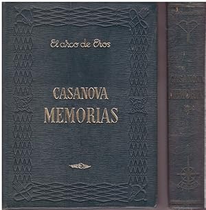 Immagine del venditore per MEMORIAS CASANOVA. venduto da Llibres de Companyia