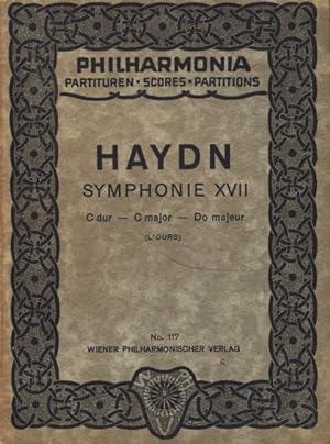 Philharmonia Partituren : Haydn Symphonie XVII C dur ;.