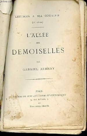 Seller image for L'ALLEE DES DEMOISELLES for sale by Le-Livre