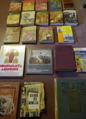 Kunst in der Vergangenheit + heute . Kunstbuch - Sammlung (21 Bücher): Rarität! Aus der Sammlung ...