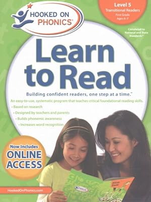 Image du vendeur pour Hooked on Phonics Learn to Read Level 5 First Grade Ages 6-7 : Transitional Readers mis en vente par GreatBookPrices