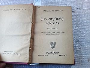 Bild des Verkufers fr Sus mejores poesas. zum Verkauf von Librera "Franz Kafka" Mxico.
