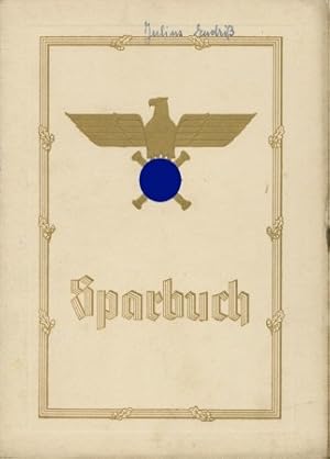 Hermann-Göring-Sparbuch für Waisen gefallener Flieger.