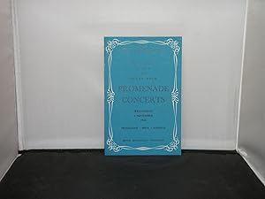 BBC Promenade Concerts Fifty-Second Season of Henry Wood Promenade Concerts 1946 Programme for We...