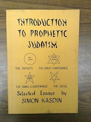 Seller image for Introduction To Prophetic Judaism for sale by Halper's Books