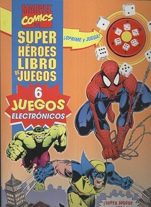 libro de juegos de Superheroes (el dado electronico no funciona)