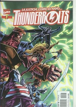 Bild des Verkufers fr Thunderbolts volumen 1 numero 01 (subrayado parte del credito) zum Verkauf von El Boletin