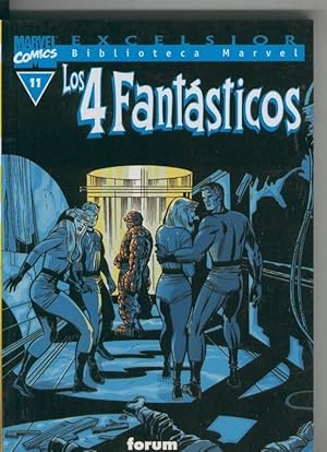 Image du vendeur pour Biblioteca Marvel Excelsior : Los 4 Fantasticos numero 11 (leve subrayado parte credito) mis en vente par El Boletin