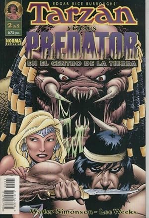 Seller image for Tarzan versus Predator numero 2 de 2: en el centro de la tierra for sale by El Boletin