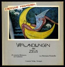 Imagen del vendedor de Verwandlungen des Zeus. a la venta por Antiquariat  Jrgen Fetzer