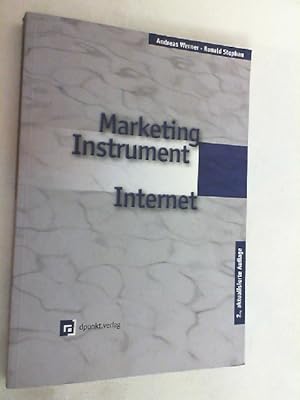 Bild des Verkufers fr Marketing-Instrument Internet. zum Verkauf von Versandantiquariat Christian Back