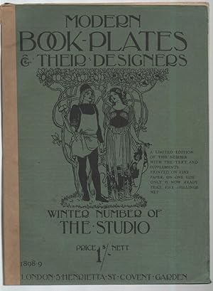 Seller image for MODERN BOOK-PLATES & THEIR DESIGNERS winter number of THE STUDIO 1898-9 for sale by Invito alla Lettura