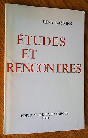 Études et rencontres