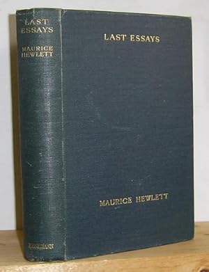 Last Essays (1924)