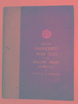 Image du vendeur pour A new presentation of Greek art and thought: the handwork of a Hellenist [Original transcripts with text from Hellenic drama, illuminated] mis en vente par Cotswold Internet Books