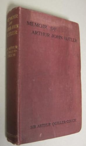 Memoirof Arthur John Butler