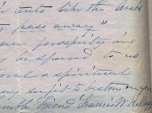 Autograph letter, signed "Francis W. Kellogg," to Boston-area horticulturalist and "Father of Cal...