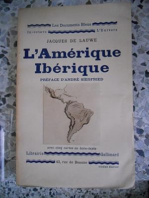 Image du vendeur pour L'Amerique iberique - Preface d'Andre Siegfried mis en vente par Frederic Delbos