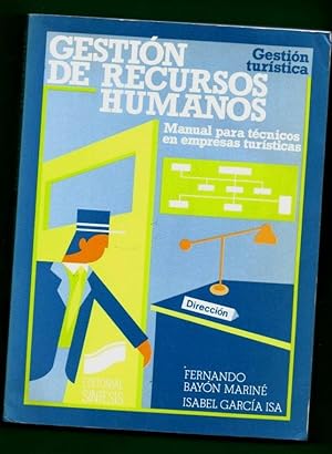 Image du vendeur pour GESTION DE RECURSOS HUMANOS : manual para tcnicos en empresas tursticas. mis en vente par Librera DANTE