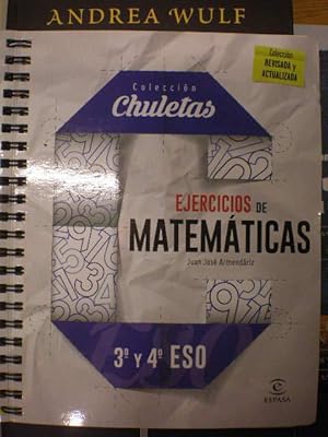 Colección Chuletas. Ejercicios de Matemáticas 3º y 4º ESO