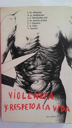 Imagen del vendedor de Violencia y respeto a la vida a la venta por Librera Ofisierra
