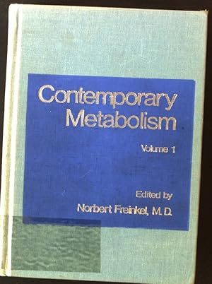 Seller image for Contemporary Metabolism: Volume 1 for sale by books4less (Versandantiquariat Petra Gros GmbH & Co. KG)