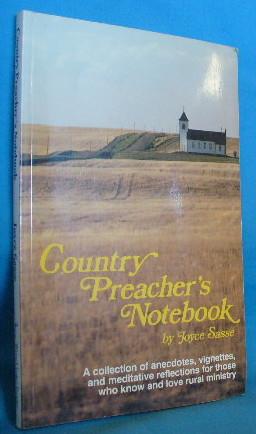 Country Preacher's Notebook