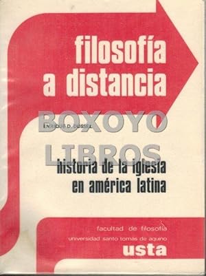 Imagen del vendedor de Filosofa a distancia. Historia de la Iglesia en Amrica Latina a la venta por Boxoyo Libros S.L.