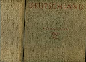 Deutschland. Olympia-Jahr 1936. Bildband. Mit einem ganzseitigen Portrait vom Führer. Mit Fotos v...