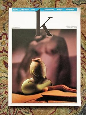 1989 K : KERAMIKOS INTERNATIONAL CERAMICS MAGAZINE w/ ALDO ROSSI on PARMA TOWERS